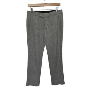 Rag & Bone Women's Wool Dress Pants Straight Leg Ankle Length Charcoal Size 4